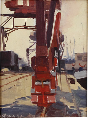 Кузнецов Николай Дмитриевич. Казанский речной порт